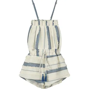 Poppet & Fox Romper Denim Mix