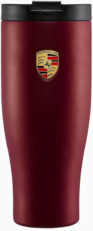 Porsche XL Thermo Mug in Cherry Red