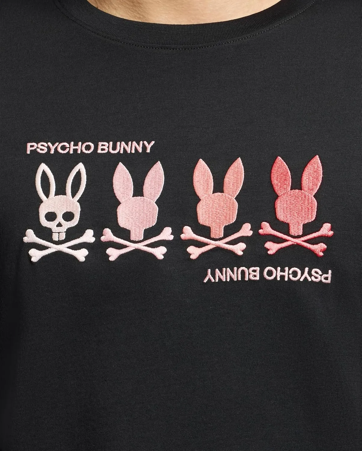 Psycho Bunny Oceania Embroidered Graphic Tee