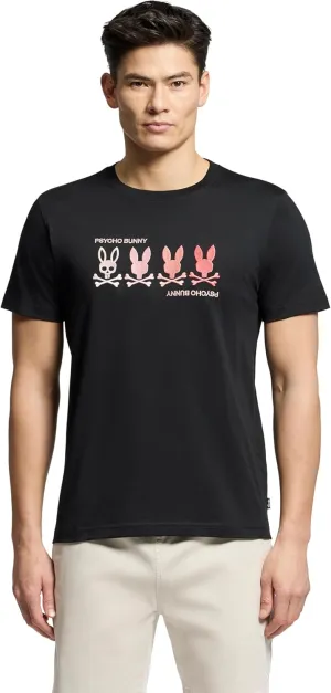 Psycho Bunny Oceania Embroidered Graphic Tee