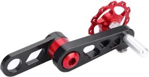 Qiilu Single Speed Conversion Kit Chain Tensioner Aluminum Alloy Folding Chain Stabilizer Rear Derailleur Chains Single Speed Adjuster Sory