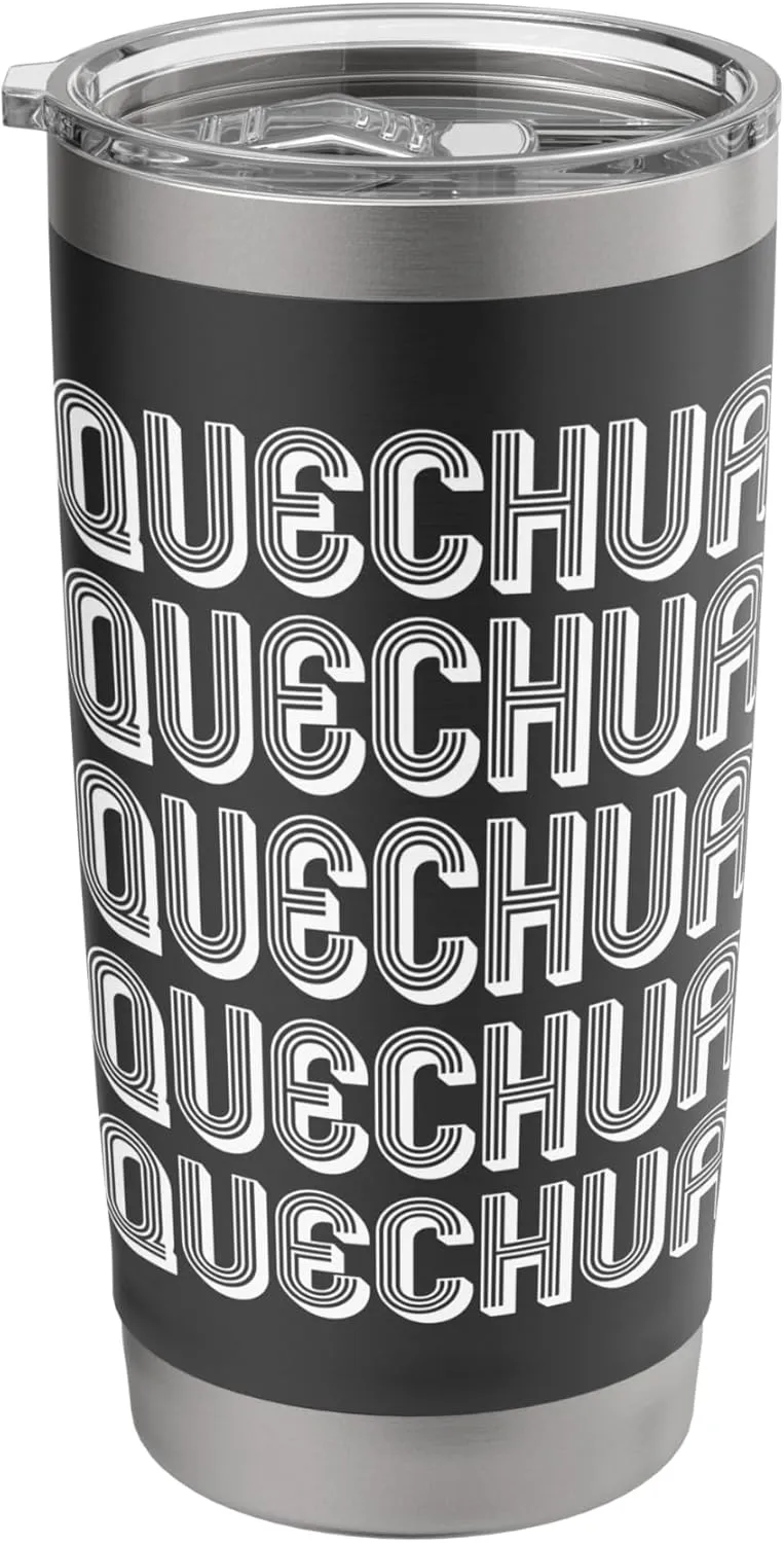 Quechua Ethnic Stainless Steel Insulated Tumbler