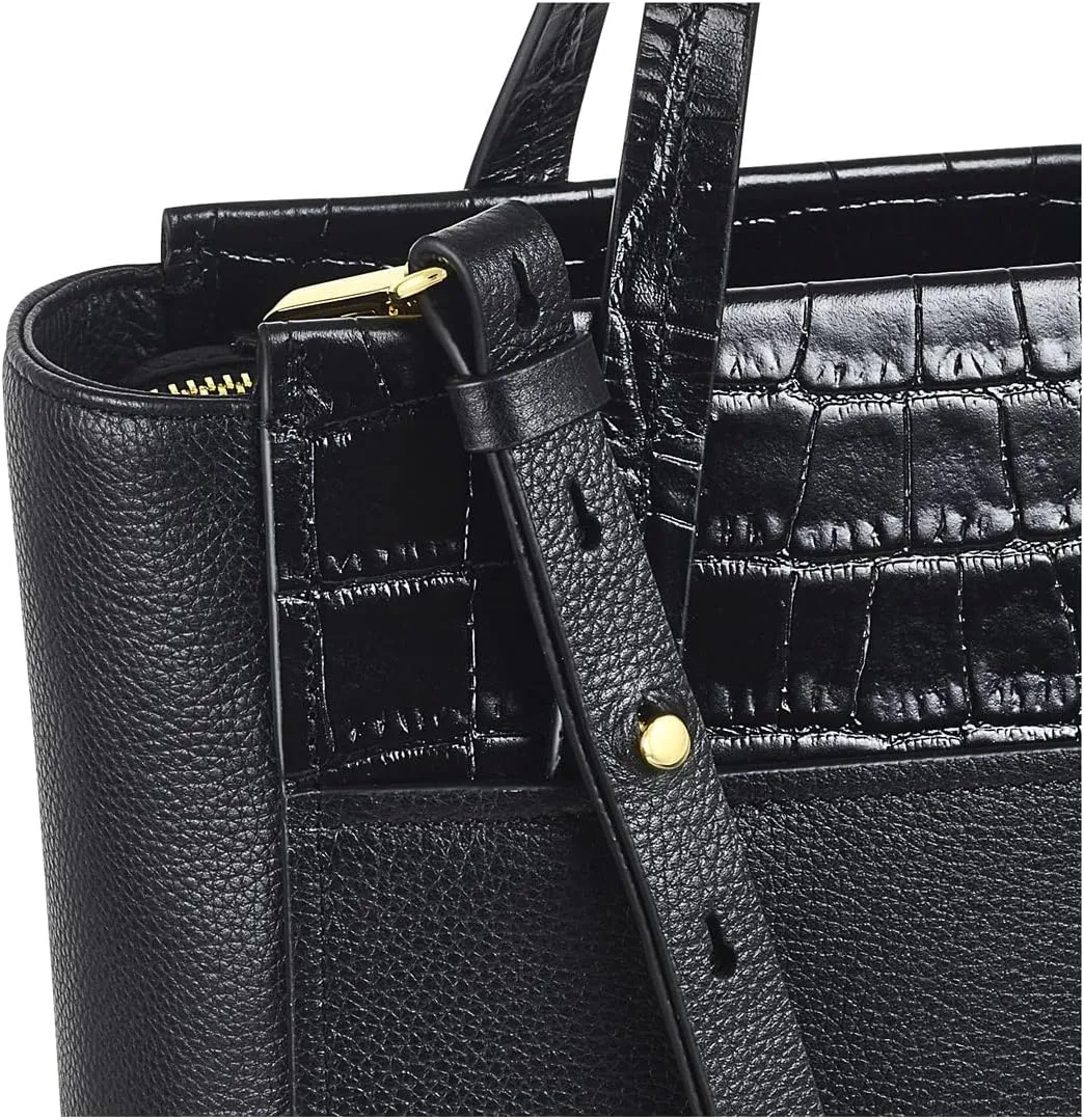 RADLEY London Downtown Women's Small Leather Ziptop Satchel Bag