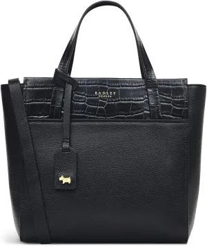 RADLEY London Downtown Women's Small Leather Ziptop Satchel Bag