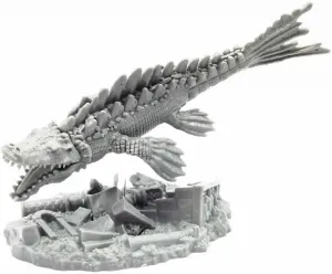 Reaper Crocosaurus (Crocodile-Dragon) Miniature 25mm Heroic Scale Figure