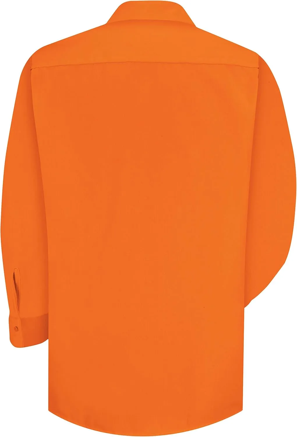 Red Kap Men's Flourescent Yellow Green Hi Visibility Class 2 Level 1 Work Shirt