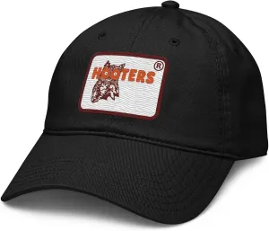 Restaurant Hootie the Owl Mascot Logo Adjustable Baseball Hat
