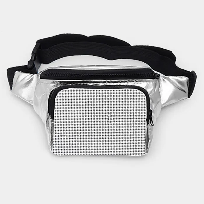 Rhinestone Embellished Fanny Pack