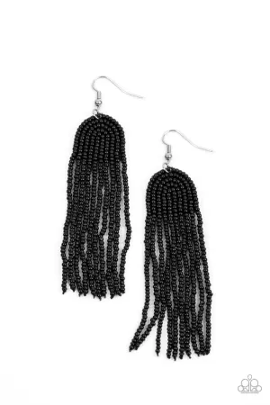 Right As Rainbow  -Black  Earring