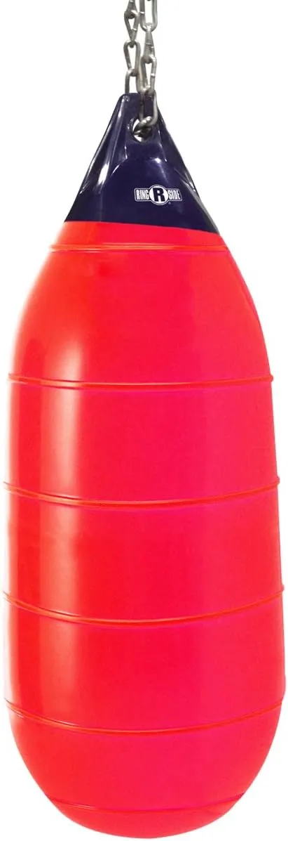 Ringside Hydroblast Water Heavy Bag - Large, Red - MMA Water Bag - Mixed Martial Arts - Adult