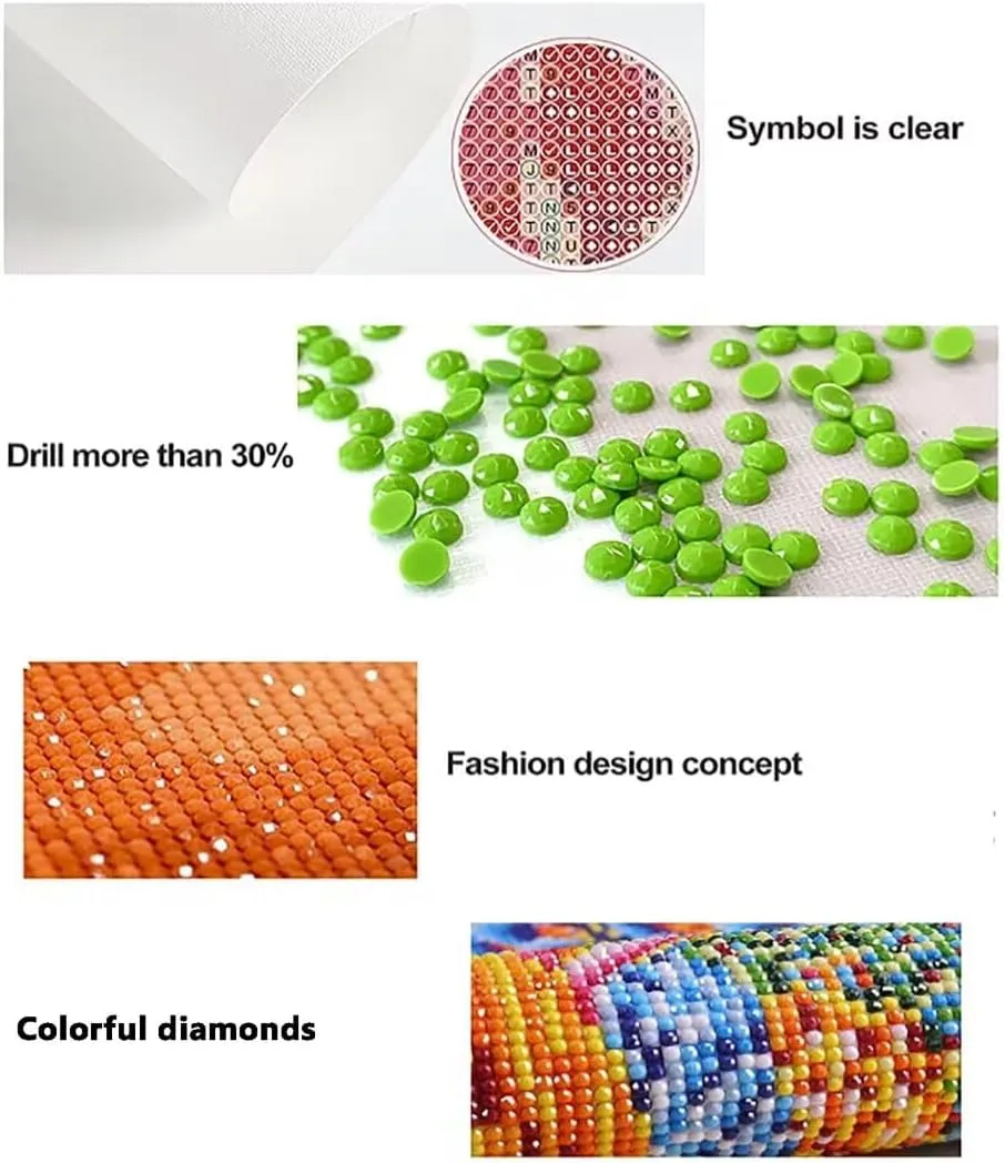River Forest Diamond Painting Kits for Adults, Paint By Numbers Kit for Adults, Diamond Art Kits for Adults, Art Supplies for Adults Craft Kits, Gem Art Diamond Dots, Home Wall Decor, 24x71inch A206