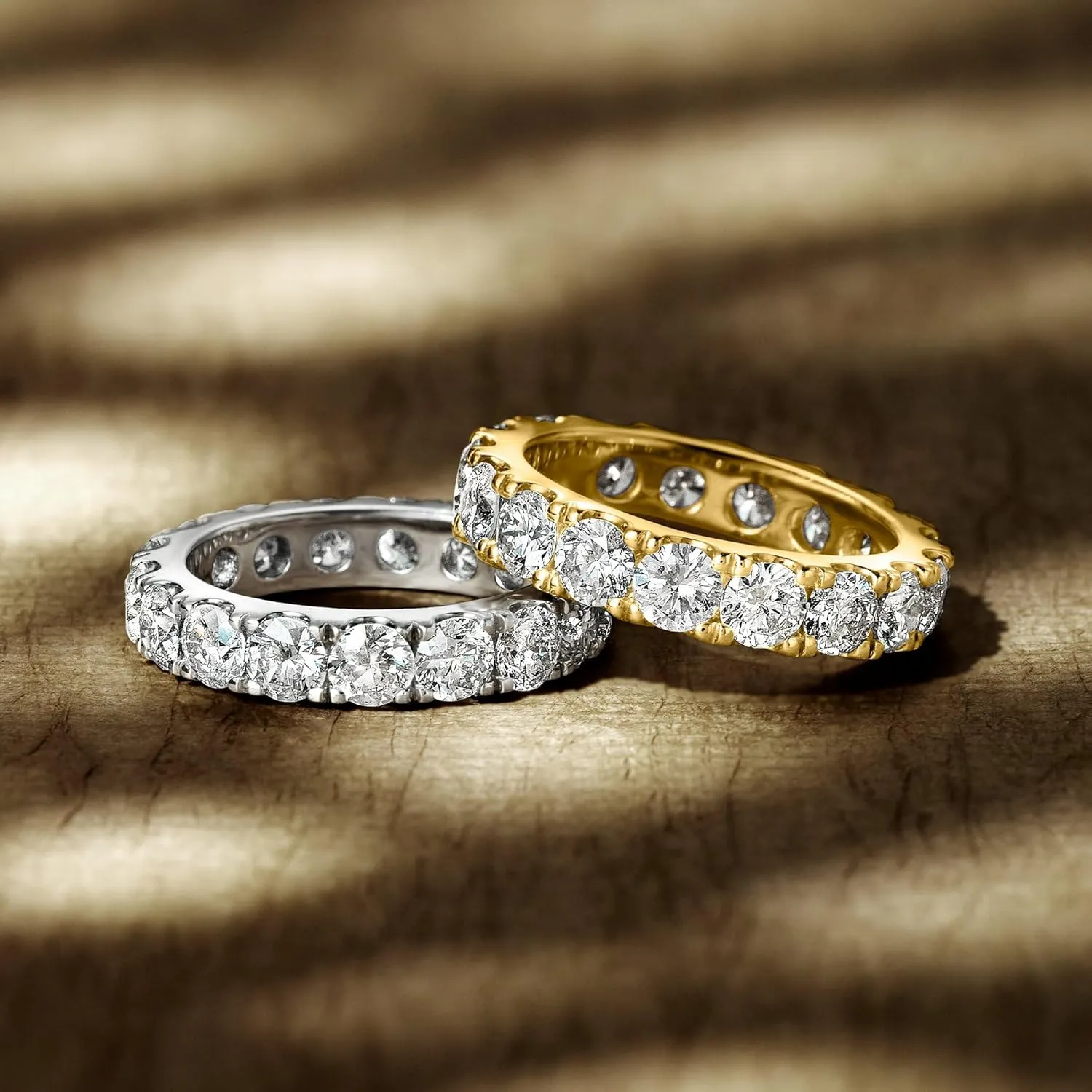 Ross-Simons Diamond Eternity Band Made in 14kt Yellow Gold