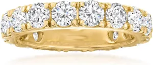 Ross-Simons Diamond Eternity Band Made in 14kt Yellow Gold