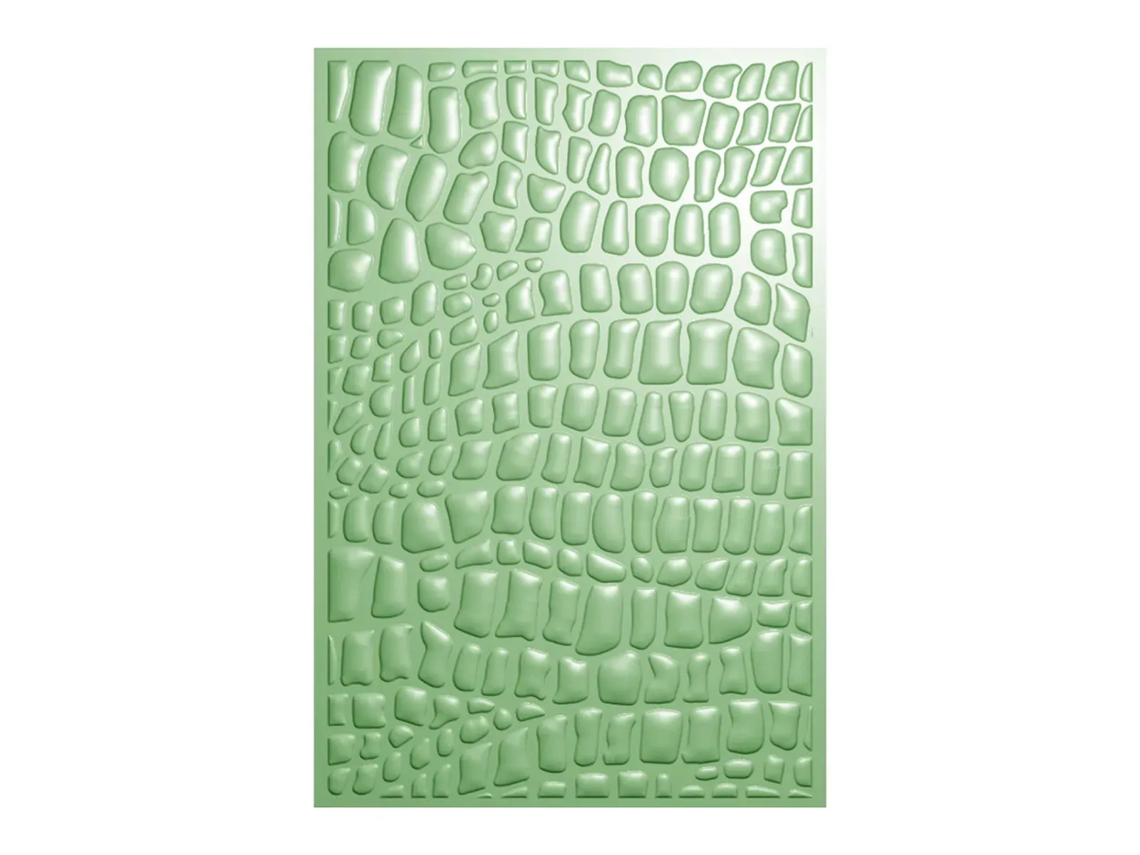 Sara Signature Royal Jungle 3D 4” x 6” Embossing Folder - Crocodile Print