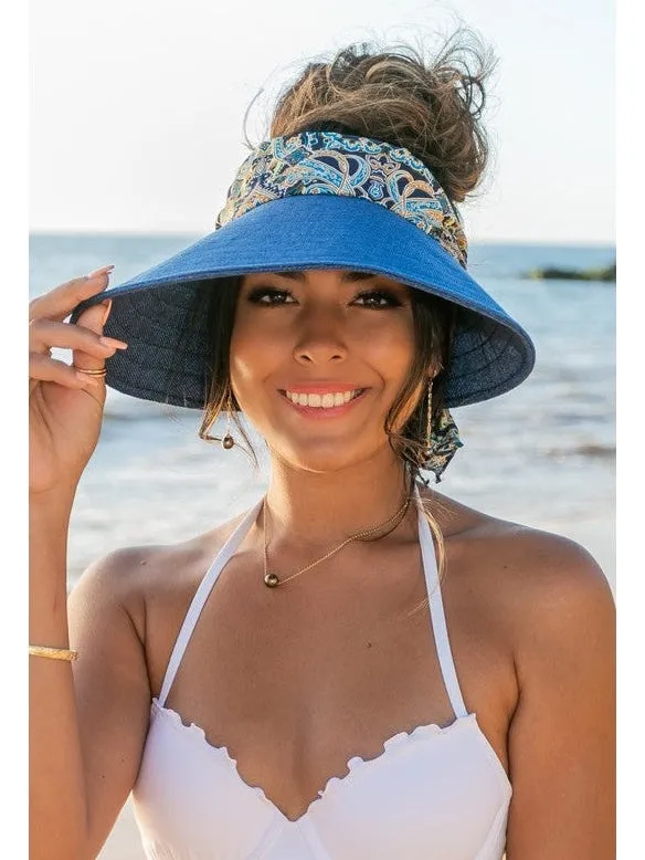 Scarf Accent Visor