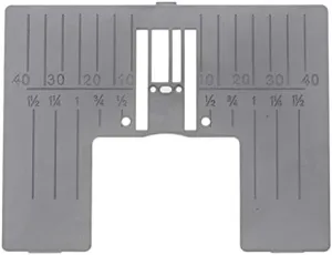 Sew-link Straight Stitch Needle Plate for Viking Designer Diamond Deluxe, Designer Ruby