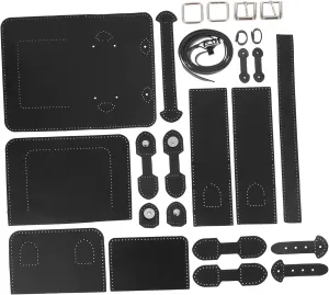 Sewroro 1 Set Cross Body Bag Making Kit Handmade Materials for Lovers for Craft Activities and Unique Present Creation for Beginners and Professionals Great for Parent Interaction