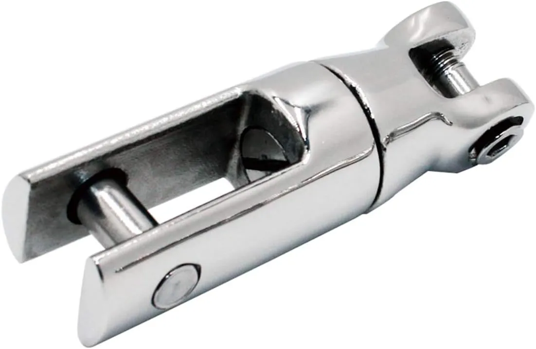 SHENGHUISS Heavy Duty Boat Anchor Chain Swivel Connector 316 Stainless SteelMulti-Directional Anchor Roller (2 Sizes)