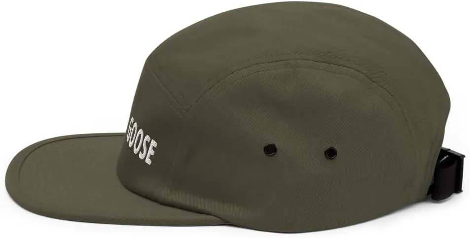 Silly Goose Hat (Embroidered Five Panel Cap)