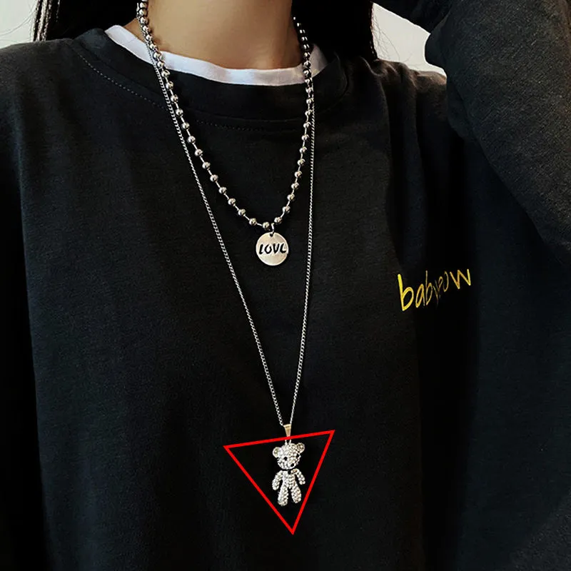 Silver Fishbone Fishbone Necklace With Diamonds Is Versatile And Simple
