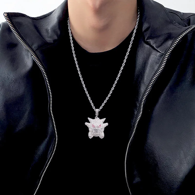 Silver Fishbone Fishbone Necklace With Diamonds Is Versatile And Simple