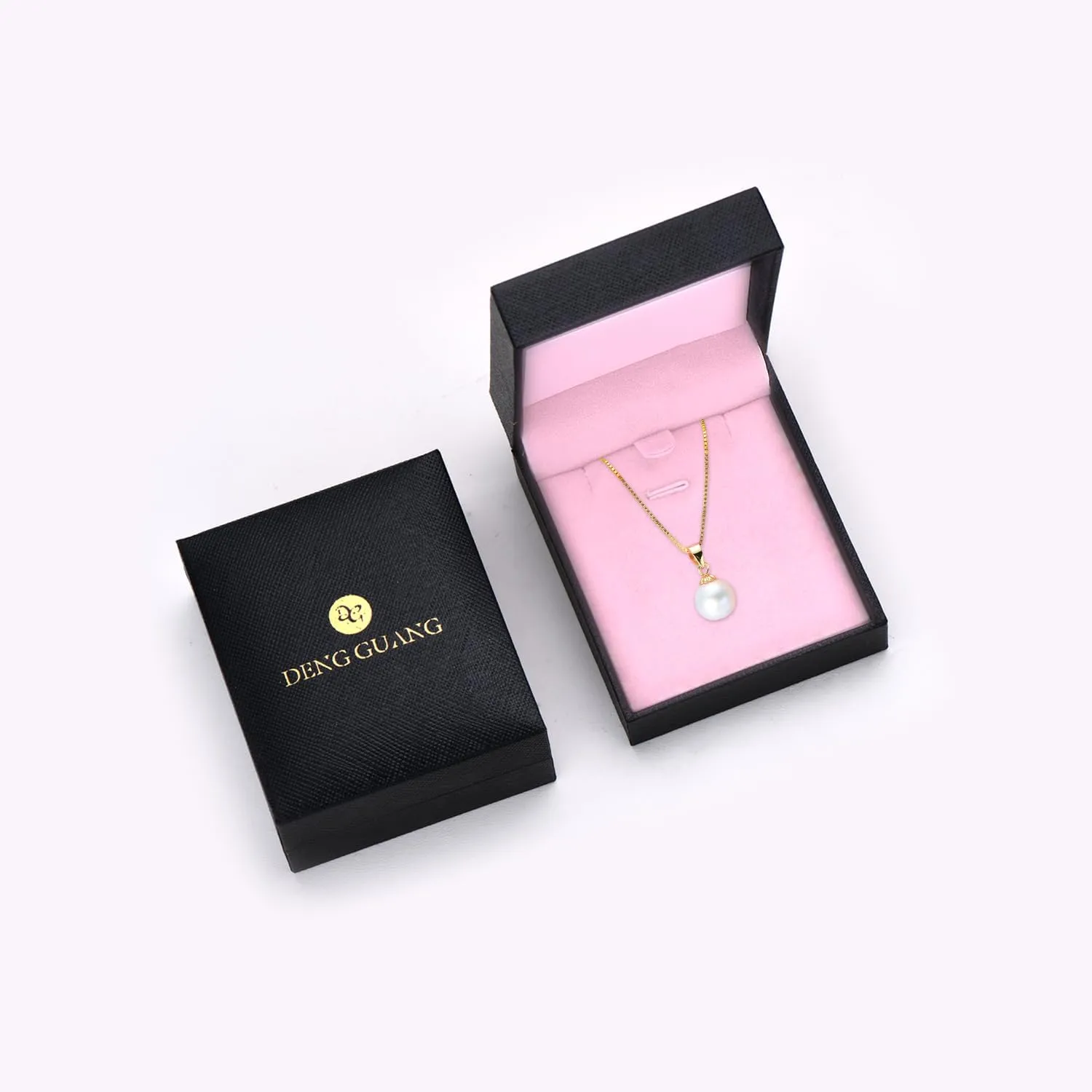 Simple Pearl Necklace for Women, 925 Sterling Silver Freshwater Cultured Single Pearl Pendant Necklaces, Anniversary Birthday Wedding Jewelry Gifts for Mom Wife Daughter
