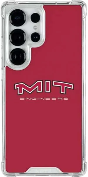 Skinit Clear Phone Case Compatible with Galaxy S25 Ultra - Officially Licensed Massachusetts Institute of Technology MIT Engineers Design