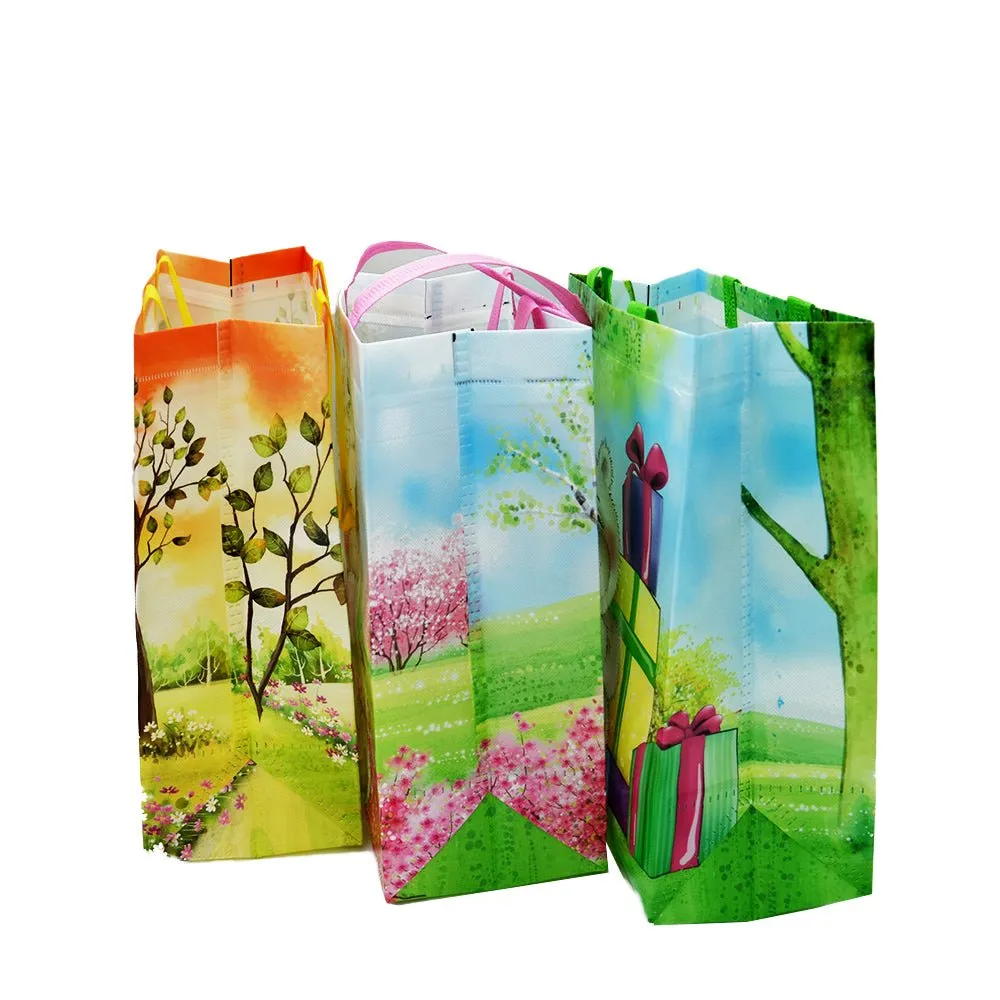 Small Bear With Gift Printed PP Non-Woven Bag