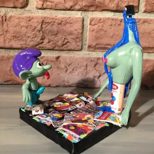 SMURF BONER GRAFFITI SCENE