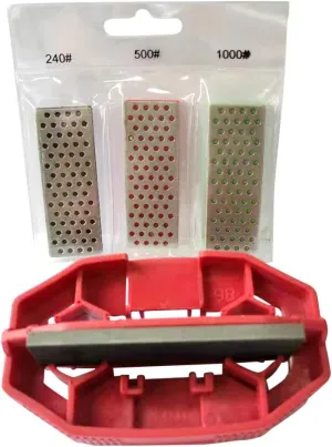 Snowboard Ski Edge Bevel Tuning ski Wax kit，Snowboard Tool, ski Edge Sharpener Tuner Side Ski Angle Tool & Diamonds (Tool Diamonds)