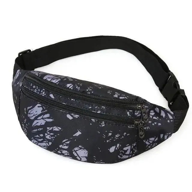 Sports Running Stylish Waist Belt Colorful Printed Cross Body Fashion Chest Bag New Travel And Outdoor Chest Bag