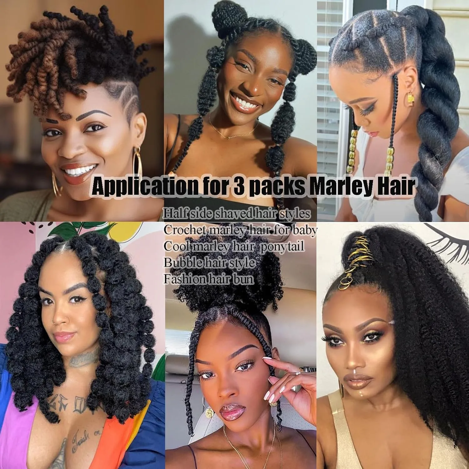 Springy Afro Twist Hair 12inch Marley Twist Braiding Hair 8 Packs Pre Fluffed 613 Blonde Wrapping Hair for Soft Locs Kinky Curly Crochet Hair Extensions