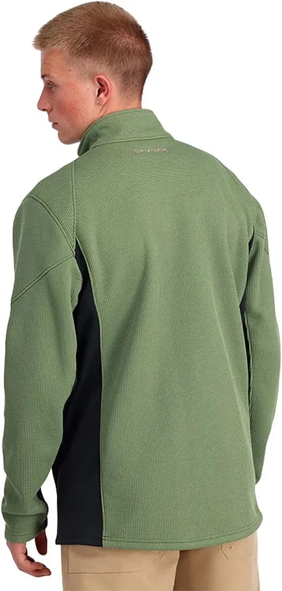 Spyder Men's Bandit Hybrid Full Zip Mid Layer Jacket