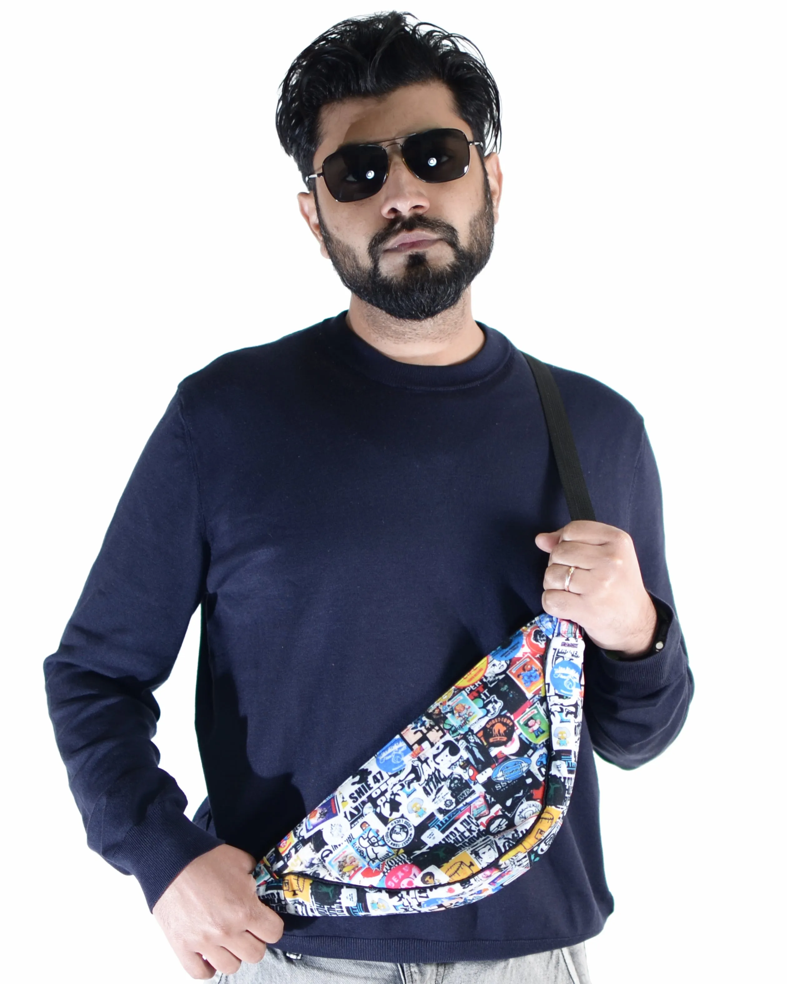 Stick All Bills Shoulder Bag
