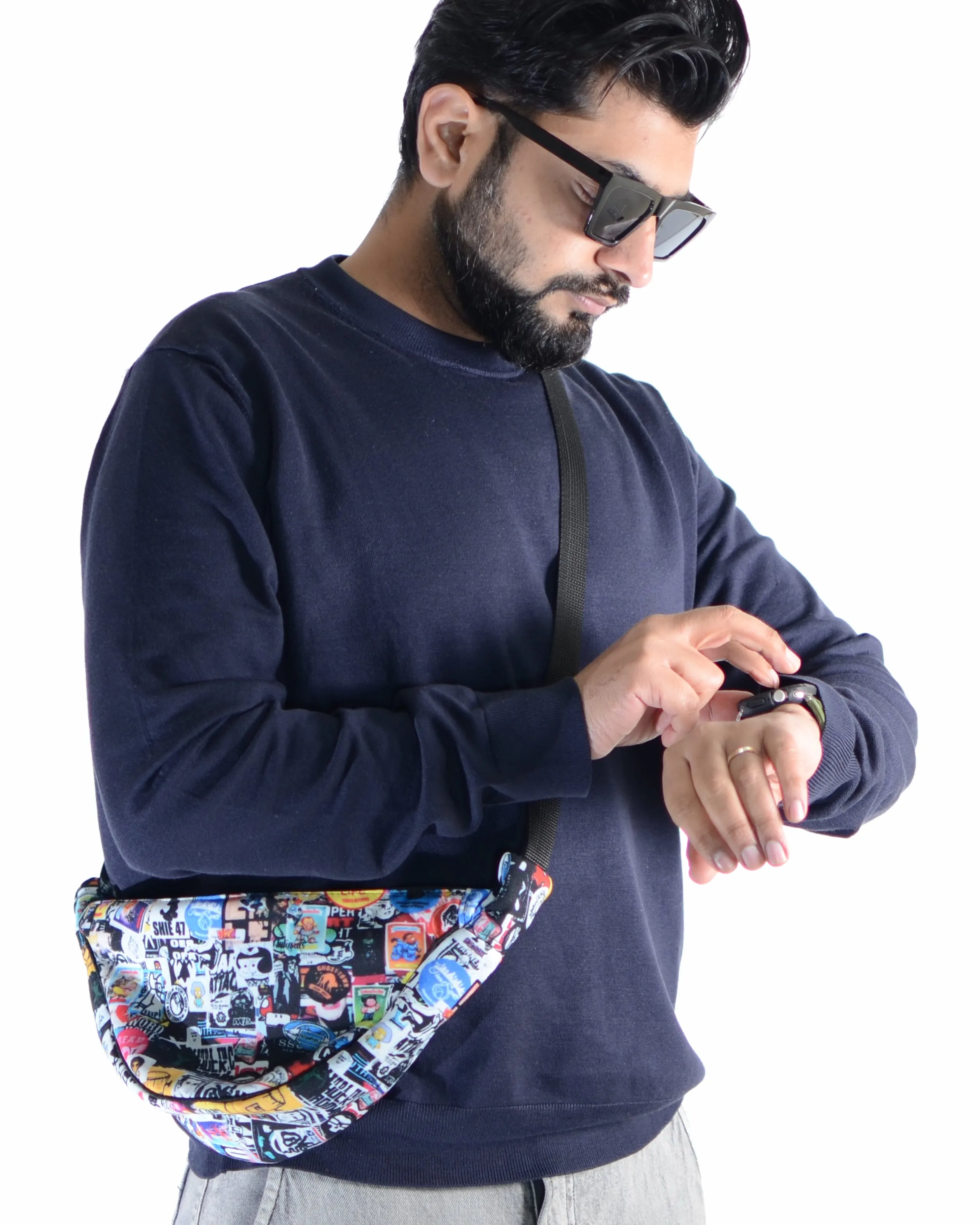 Stick All Bills Shoulder Bag