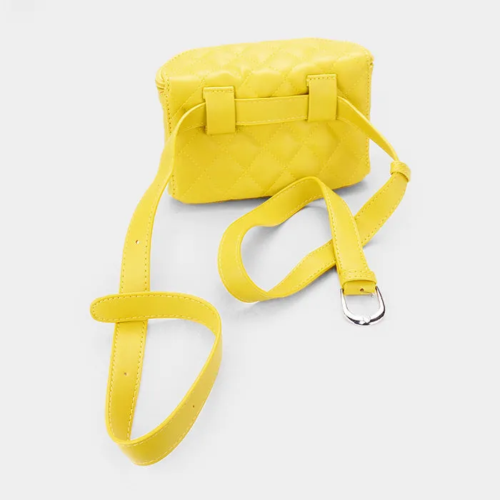 Studded Leather Fanny Pack