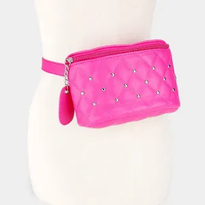 Studded Leather Fanny Pack
