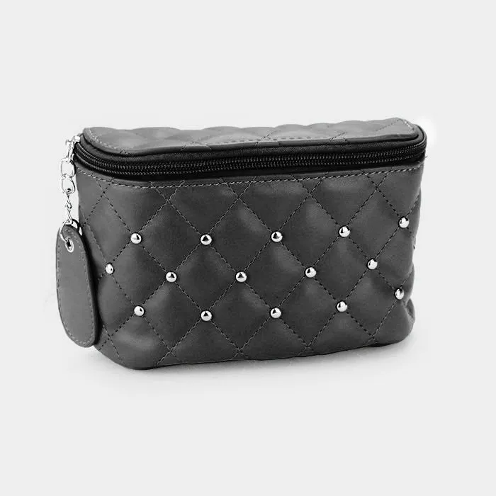 Studded Leather Fanny Pack