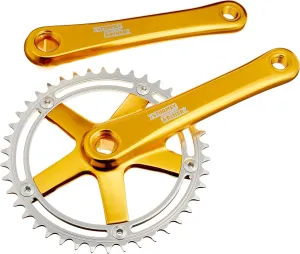Sturmey-Archer Front Crankset T62 (Gold) FCT62.00GA Gold/Silver