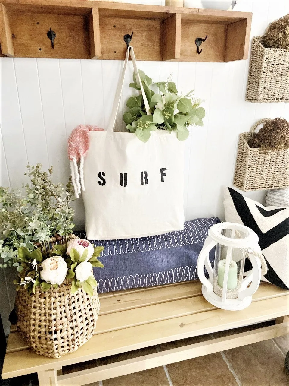 SURF over sized tote