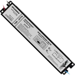 SYLVANIA Osram QHE1X32T8/UNV-ISN-SC T8 Fluorescent Ballast, 1 lamp, 120/277V 32W T8