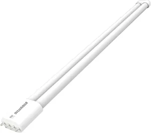 SYLVANIA T5 LEDlescent DULUX L LED Linear Light Bulb, 2G11 Base, Non-Dimmable, Ballast-Free, 2100 Lumens, 83 CRI, Frosted, 3000K, White (40331)