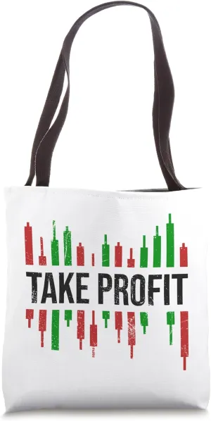 Take Profit - Crypto Investors and Traders Trading Lover Tote Bag