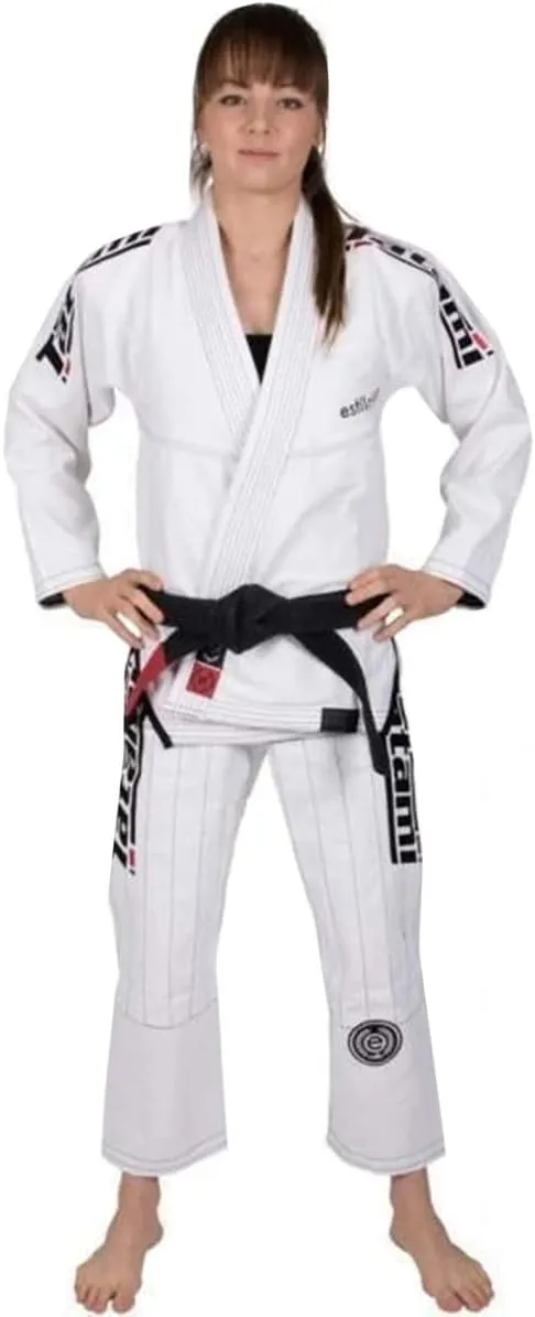 Tatami Fightwear Women's Estilo 6.0 Premium BJJ Gi - White/Black