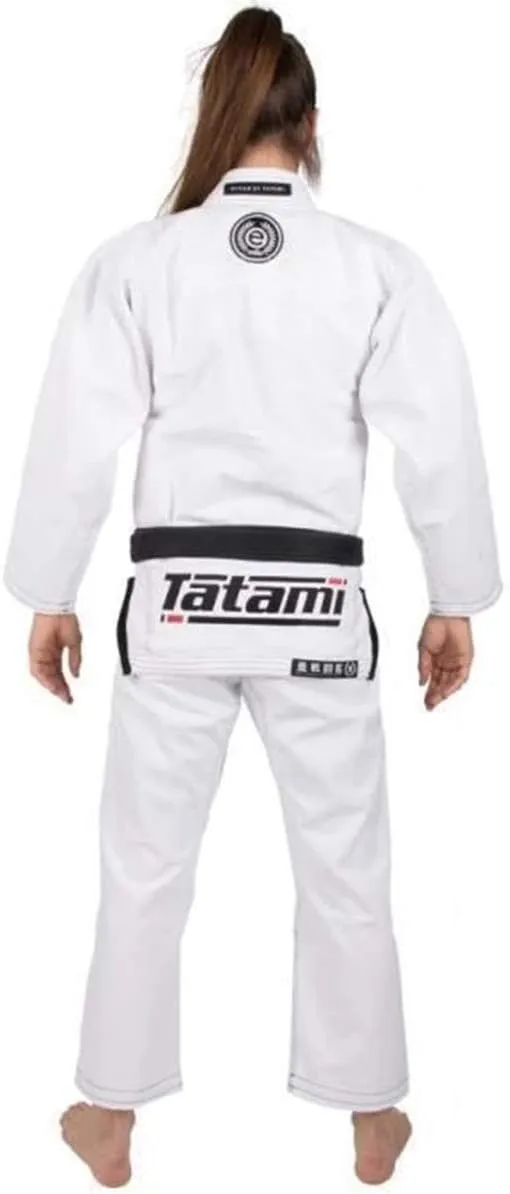 Tatami Fightwear Women's Estilo 6.0 Premium BJJ Gi - White/Black