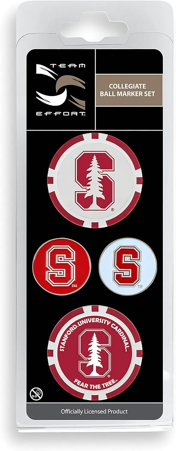 Team Effort Collegiate Ball Marker Set