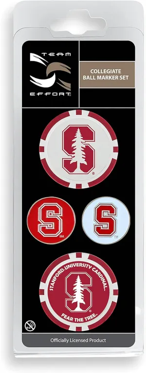 Team Effort Collegiate Ball Marker Set