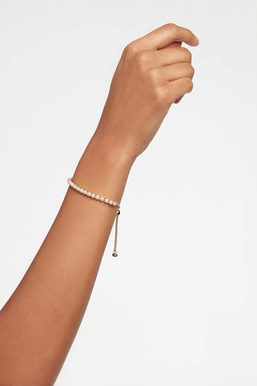 Ted Baker London Melrah Icon Crystal Slider Adjustable Tennis Bracelet for Women