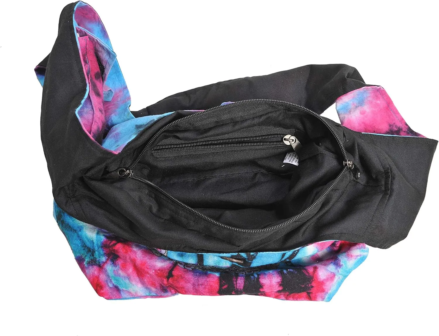 THE COLLECTION ROYAL Graphic Crossbody Bag for Women, Boho Purse, Boho Bag, Hippie Bag, Hippie Purse, Cloth Purse for Women