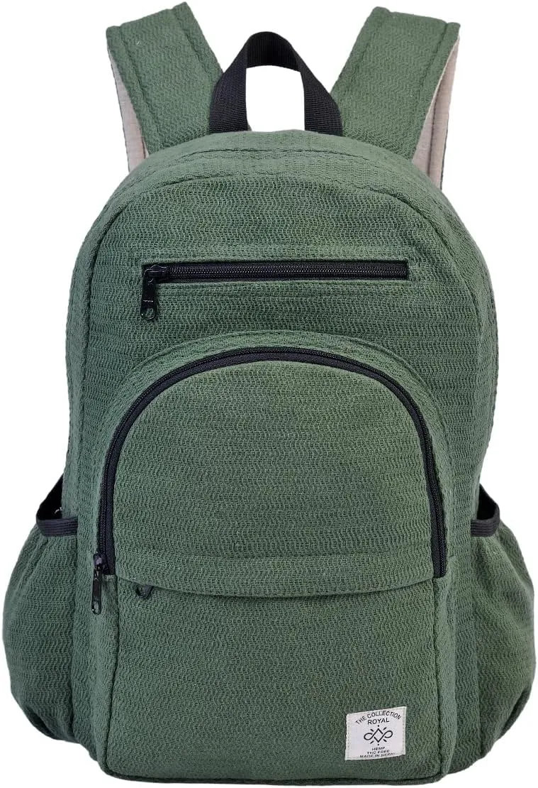 THE COLLECTION ROYAL Himalayan Hemp Cotton Hippie Boho Cloth Casual Bag Daypack Backpack